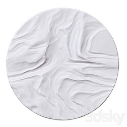 Round abstract panel 