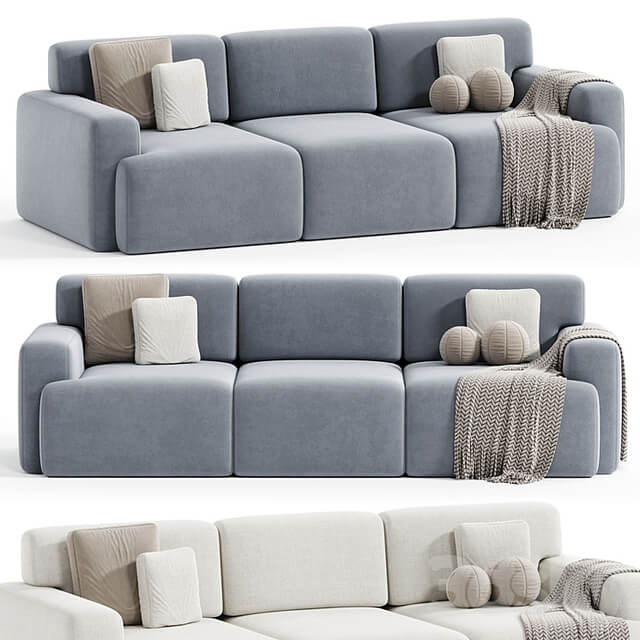 Bonent Sofa Velvet Eclipse