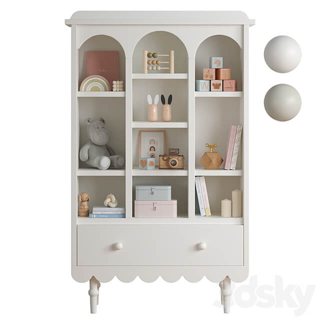 Retro Babushka Bookshelf