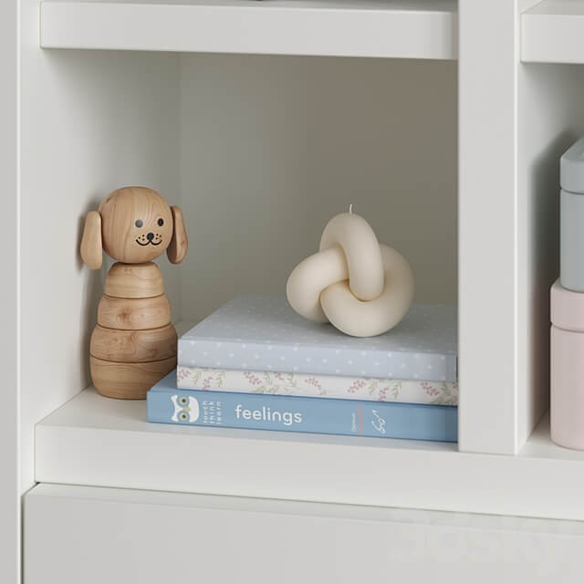 Retro Babushka Bookshelf