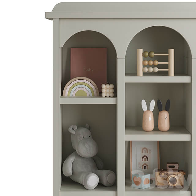 Retro Babushka Bookshelf