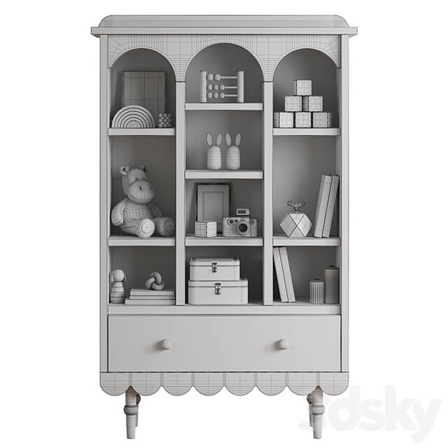 Retro Babushka Bookshelf