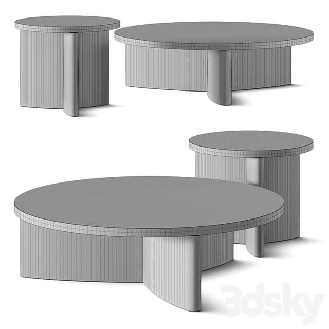 Four Hands Toli Travertine Coffee Table