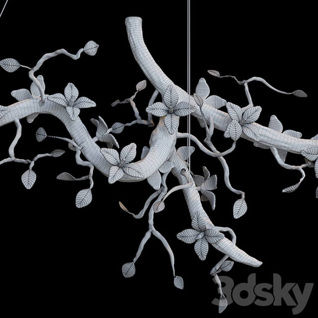 Hanging chandelier BLBZ20 Copper