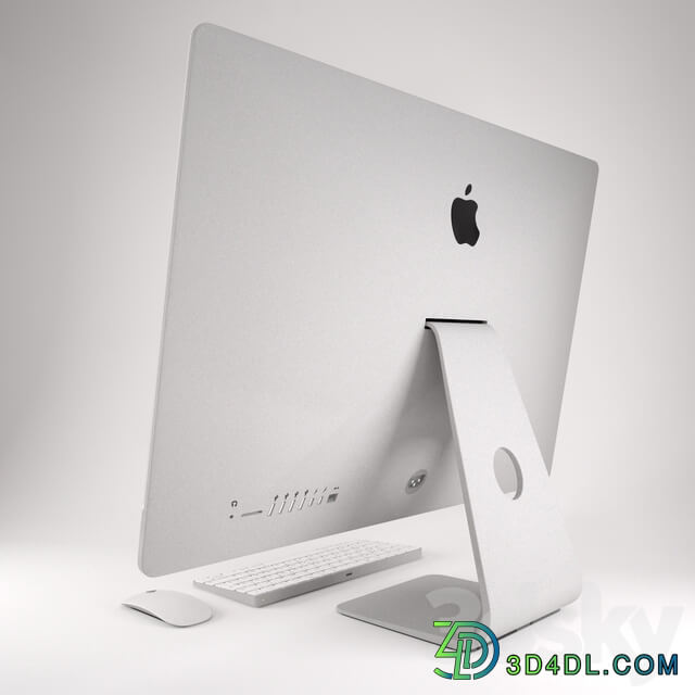 Apple iMAC 27 PC other electronics 3D Models