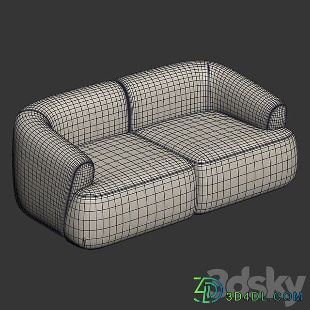 Westwing Sofia, 2 Seater Sofa