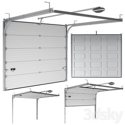 Sectional garage doors 