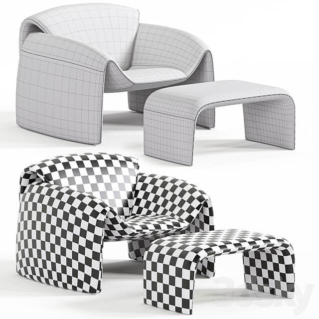 Le Club Armchair By Poliform