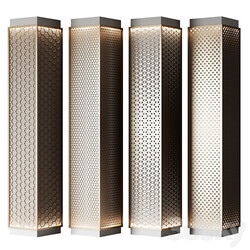 Metal columns with perforation No. 4 