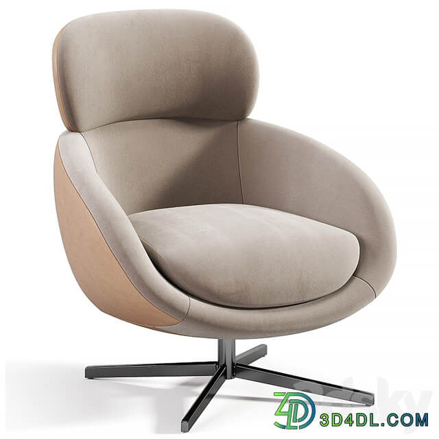 Russell Armchair By Minotti