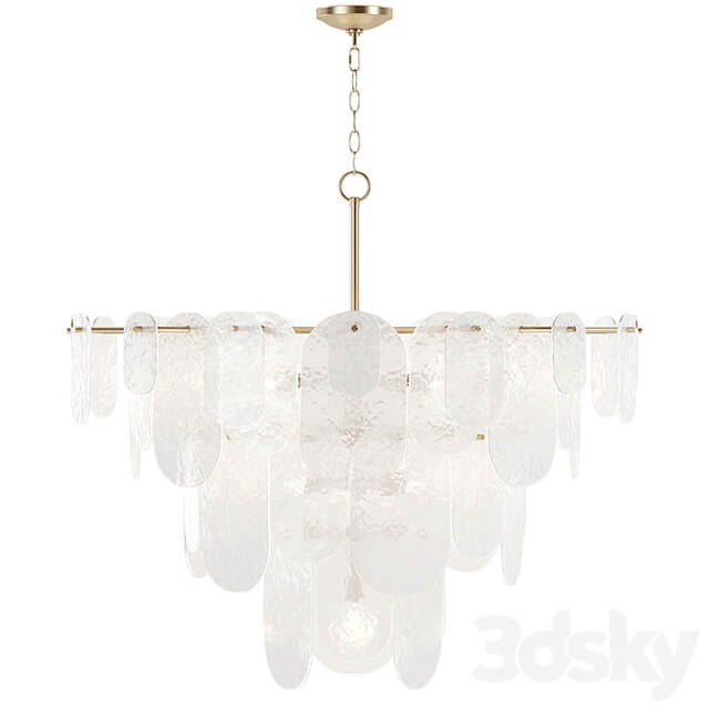 Black Rooster Decor Alpert Chandelier