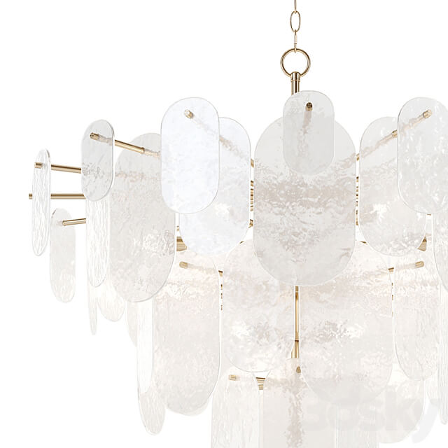 Black Rooster Decor Alpert Chandelier