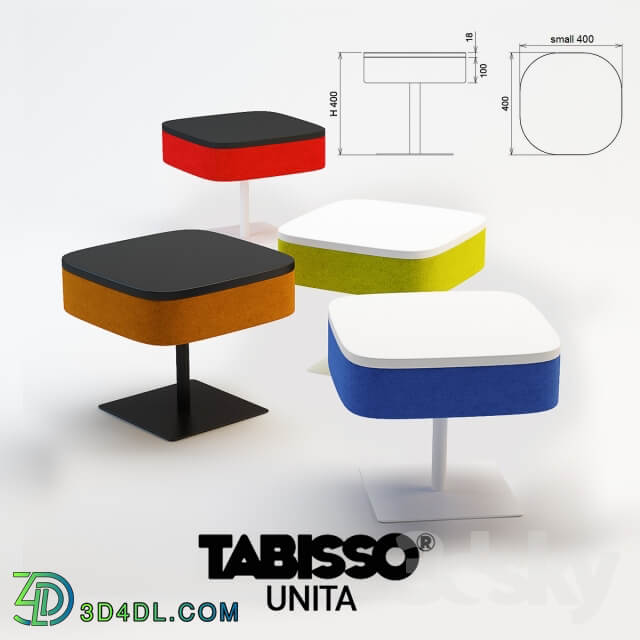 Tabisso Tipographia Unita Low Table