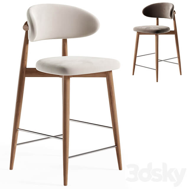 Chair polubarnyy Lucas latte Bar Chair