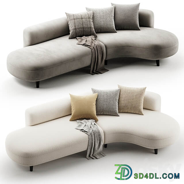 Polyester corner sofa