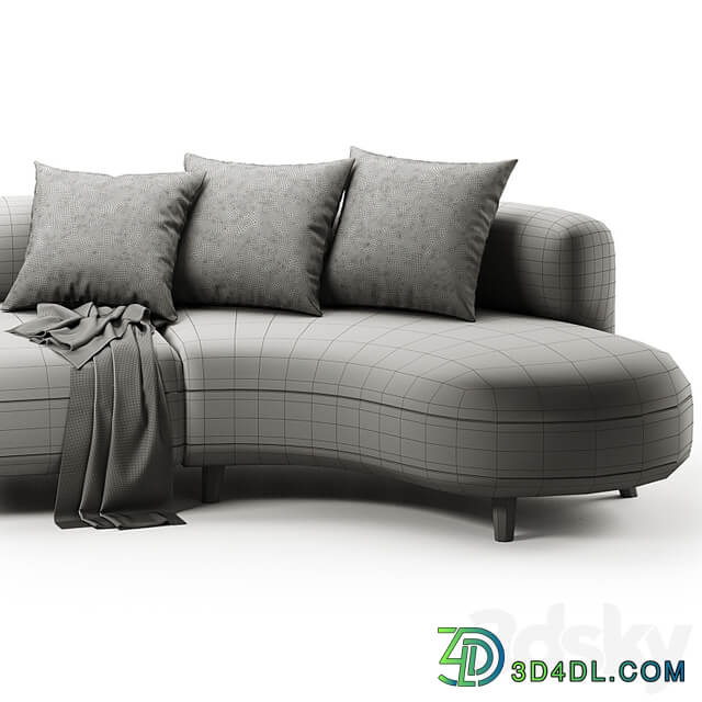 Polyester corner sofa