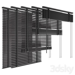 Folding wooden blinds 