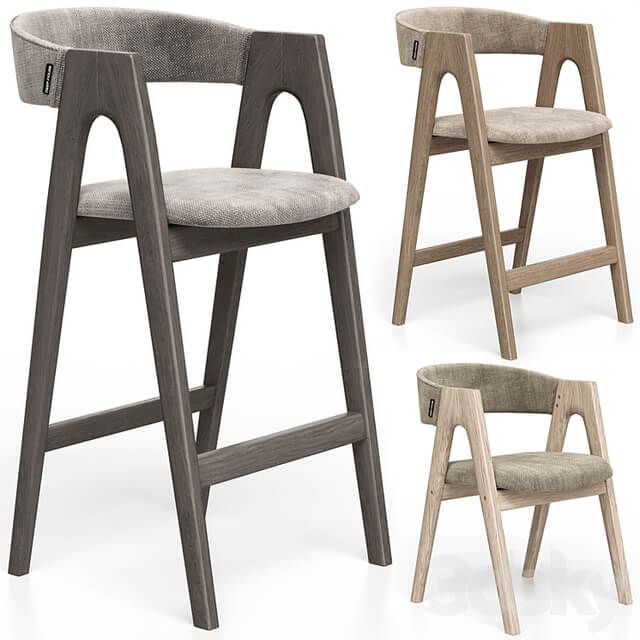 Dublin chair regular, bar and half bar from Deephouse