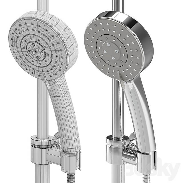 Shower cabins with trays STURM Set 1