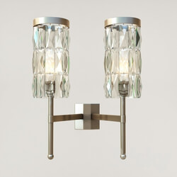Tigermoth lighting Stem wall light with crystal 