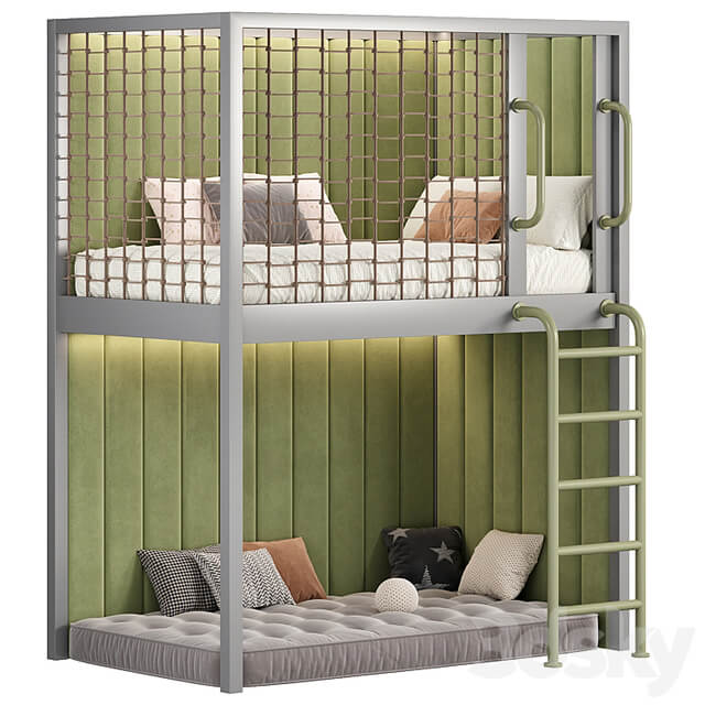 Designer two level bed Kids room 23