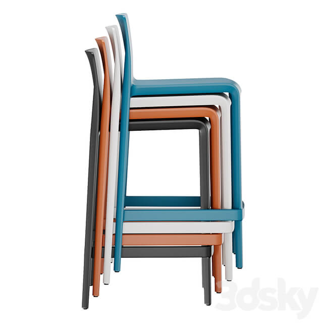 Bar stool VOLT 677 from PEDRALI