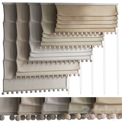Roman blinds for the nursery 