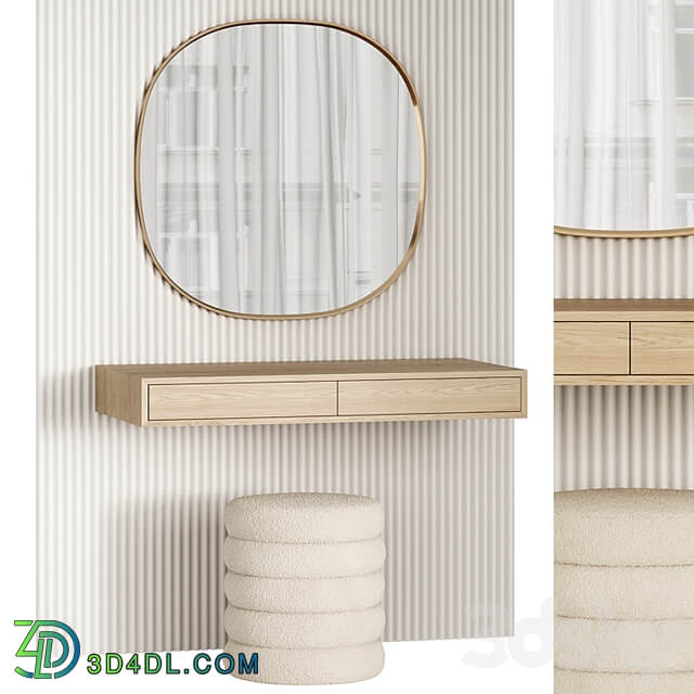 Hanging dressing table