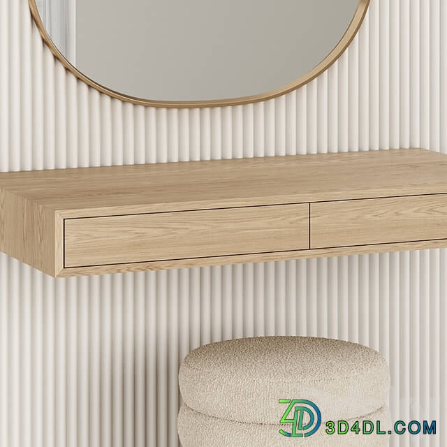 Hanging dressing table