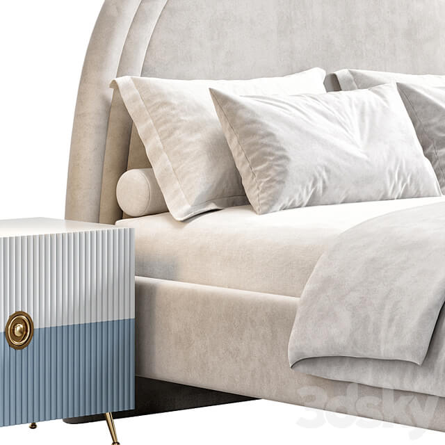 Channel Upholstered Bed by Pbteen