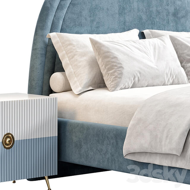 Channel Upholstered Bed by Pbteen
