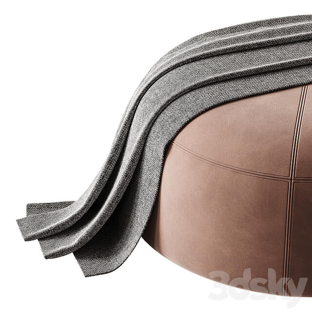 MDF Italia FUJI pouf