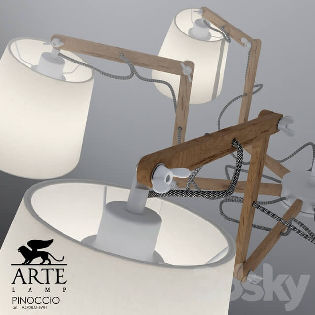 ARTE Lamp PINOCCIO Pendant light 3D Models