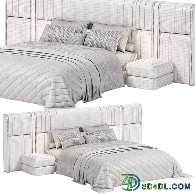 Nova XL bed by HESSENTIA