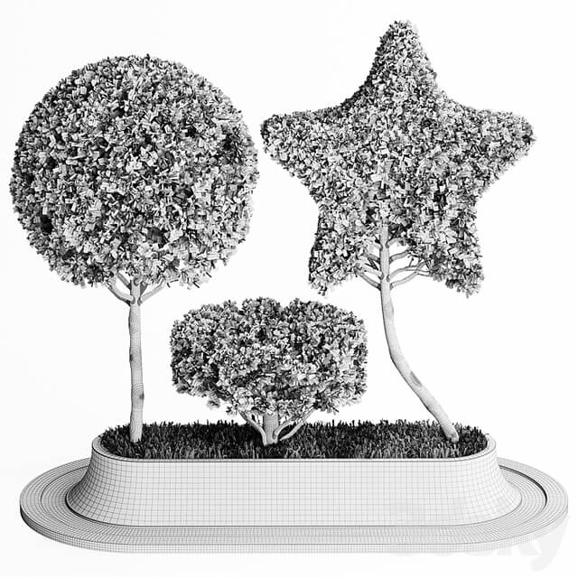 Topiary Trees 001