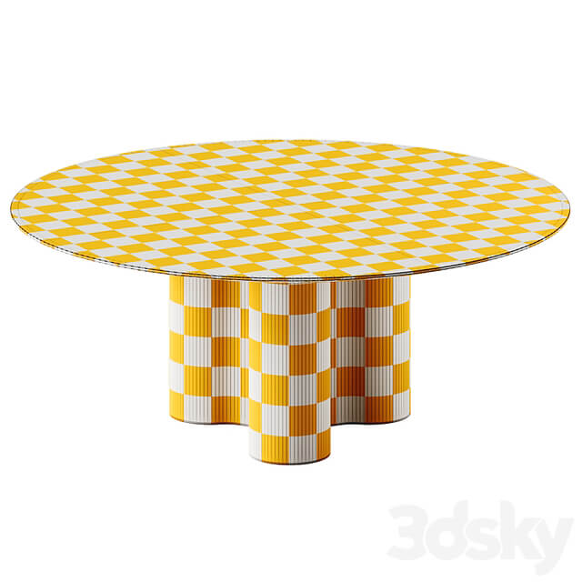 mg12 GIORGIA Round cement dining table