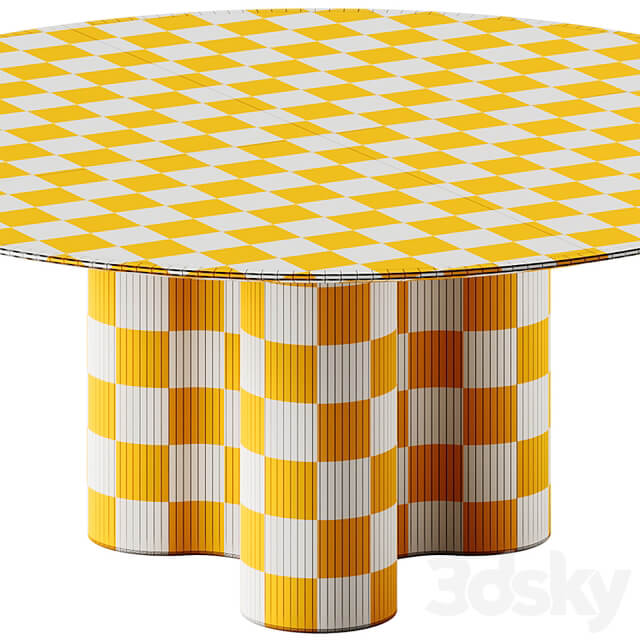 mg12 GIORGIA Round cement dining table