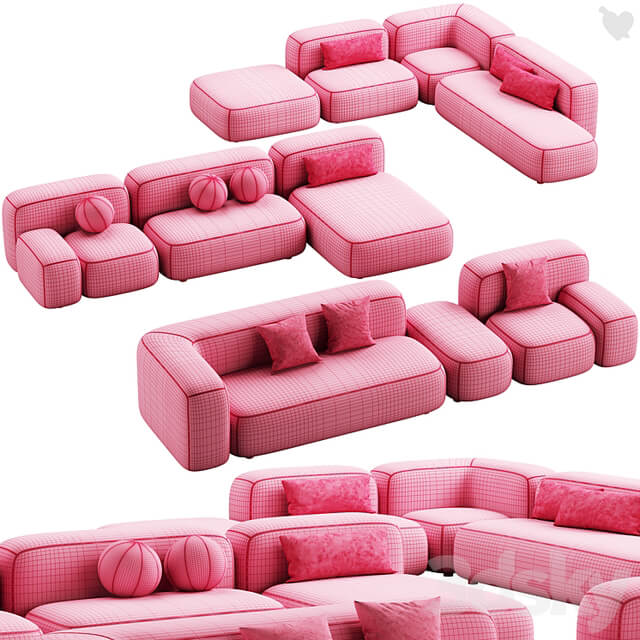 476 modular sofa ribbl by divan.ru 3 options part 2