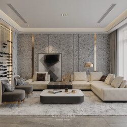  Apartment Interior Model by Nguyen Ngoc Tung 