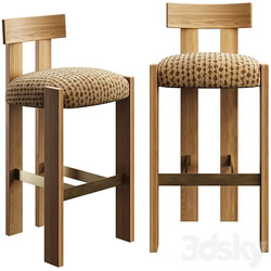 Bar stool Loc by Stahl and Band 