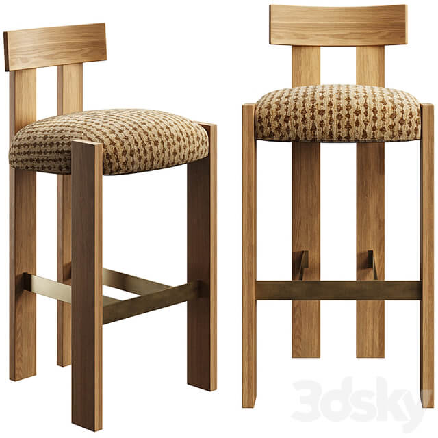 Bar stool Loc by Stahl and Band