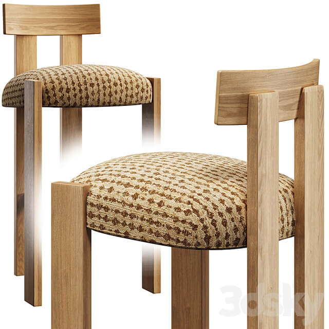 Bar stool Loc by Stahl and Band
