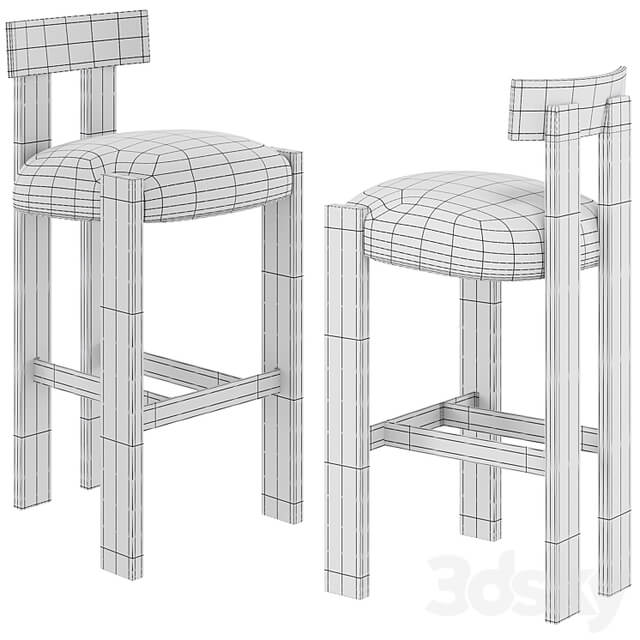 Bar stool Loc by Stahl and Band