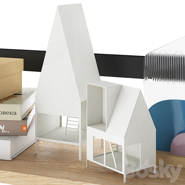 Decorative set for teenager room
