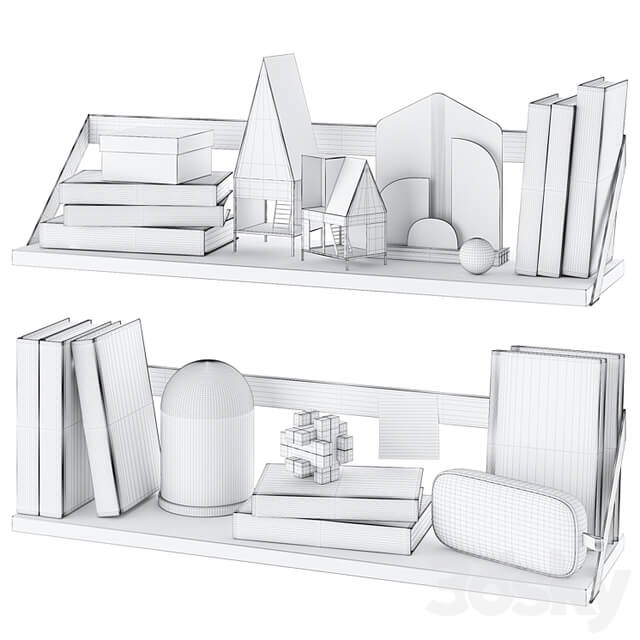 Decorative set for teenager room