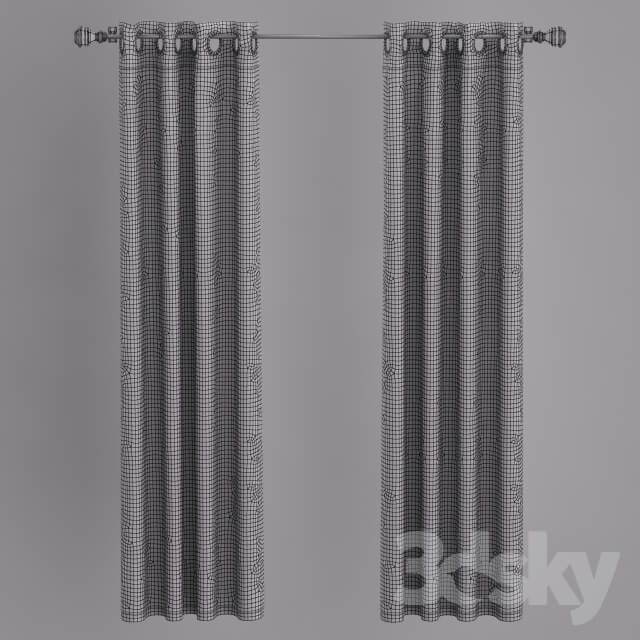 Linen curtains 52 quot x 108 quot 6 colors