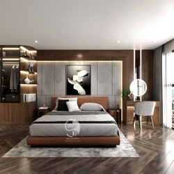 3D Interior Scenes File 3dsmax Model Bedroom 587 By Nguyen Duc Manh 