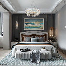 3D Interior Scenes File 3dsmax Model Bedroom 425 By Huy Hieu Lee 