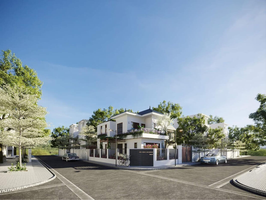  3D House Exterior By Huy