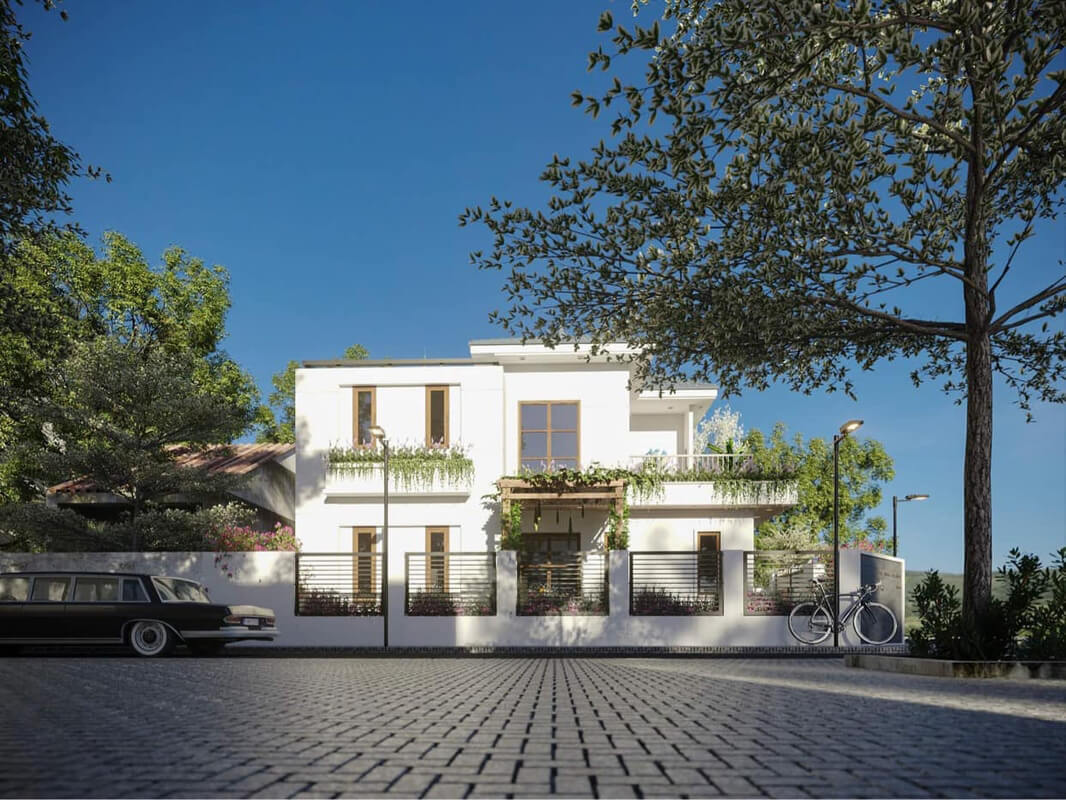  3D House Exterior By Huy